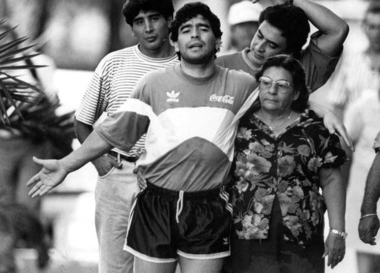 Imagen La influencia de su mamá en la carrera de Diego fue absoluta.