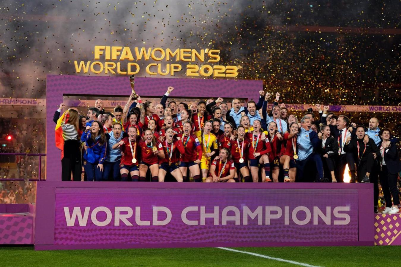 Imagen España, el último campeón del mundo