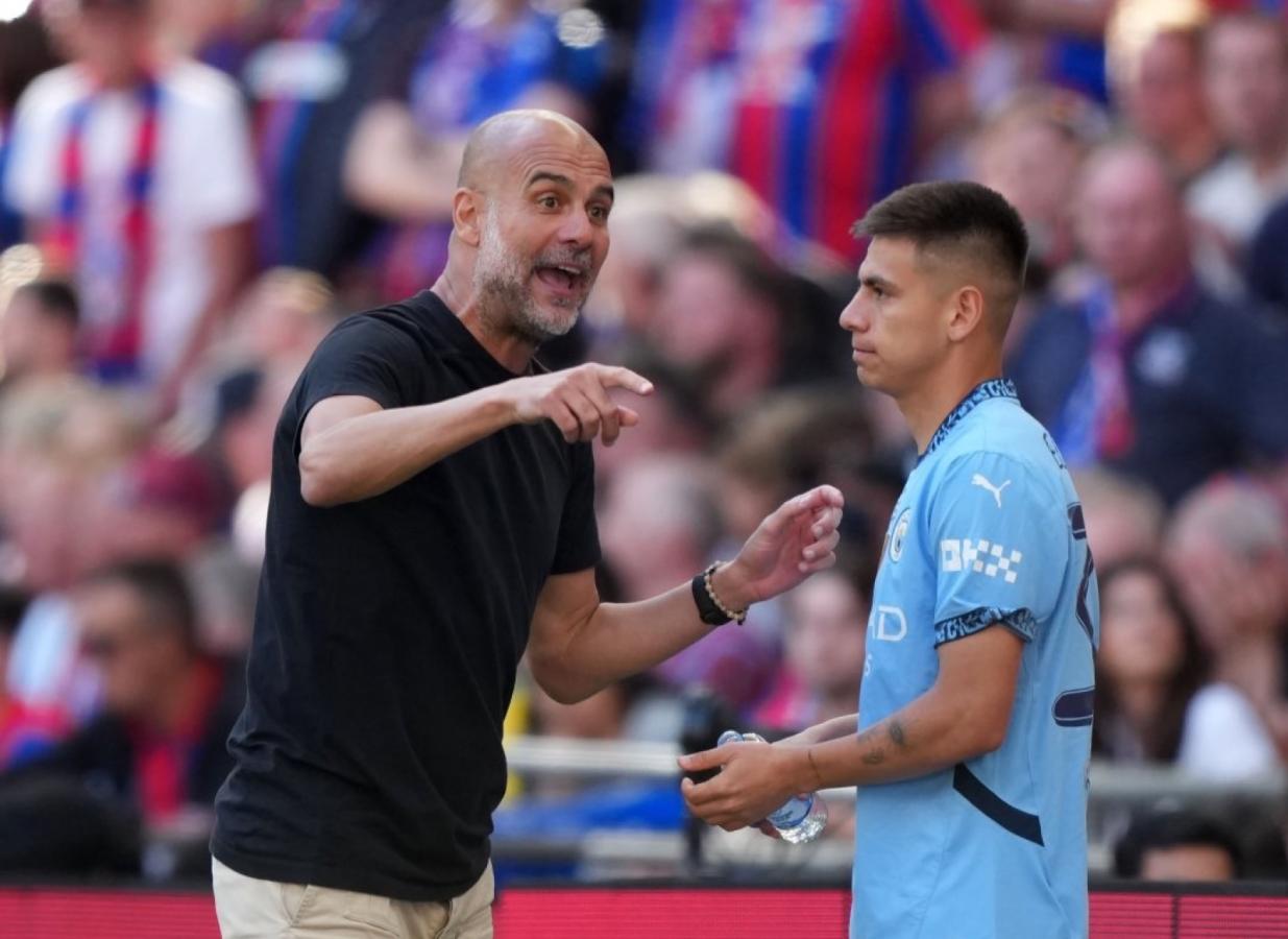 Imagen de Lo liquidó: Pep Guardiola explicó por qué no usó a Echeverri contra Bournemouth