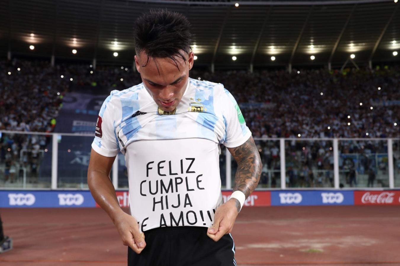 Imagen Lautaro Martínez le dio la victoria a Argentina contra Colombia