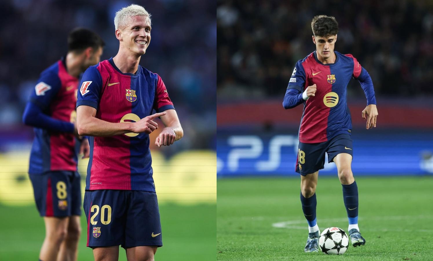 Imagen Dani Olmo y Pau Victor podrían irse de Barcelona.