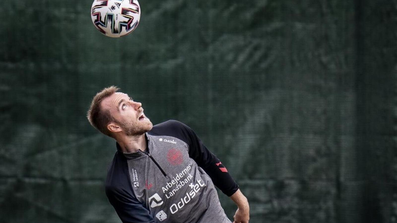 Imagen Cristian Erikssen volvió a entrenarse en Odense