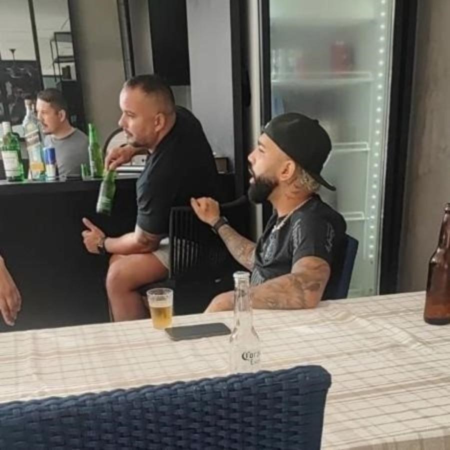 Imagen La polémica imagen que generó la sanción para Gabigol.