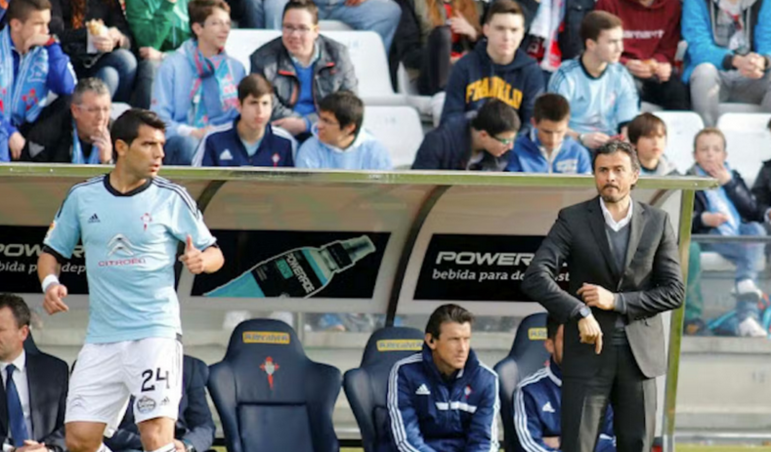 Imagen Augusto Fernández recordó lo difícil que fue adaptarse a Luis Enrique.