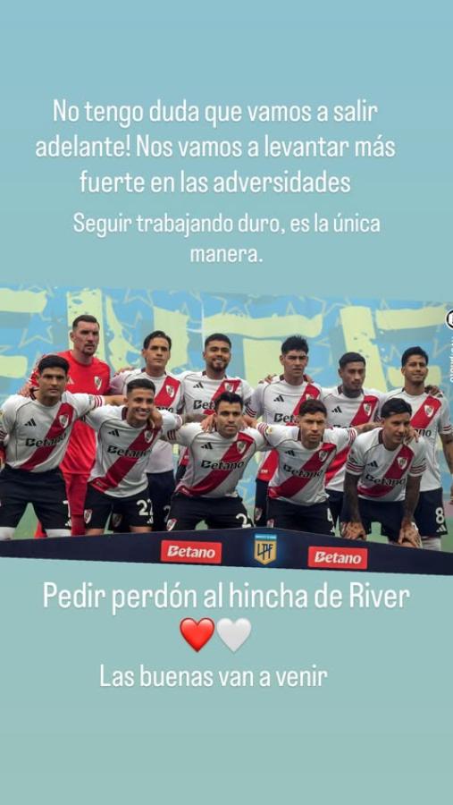 Imagen El mensaje de Maxi Salas tras la derrota Superclásica.