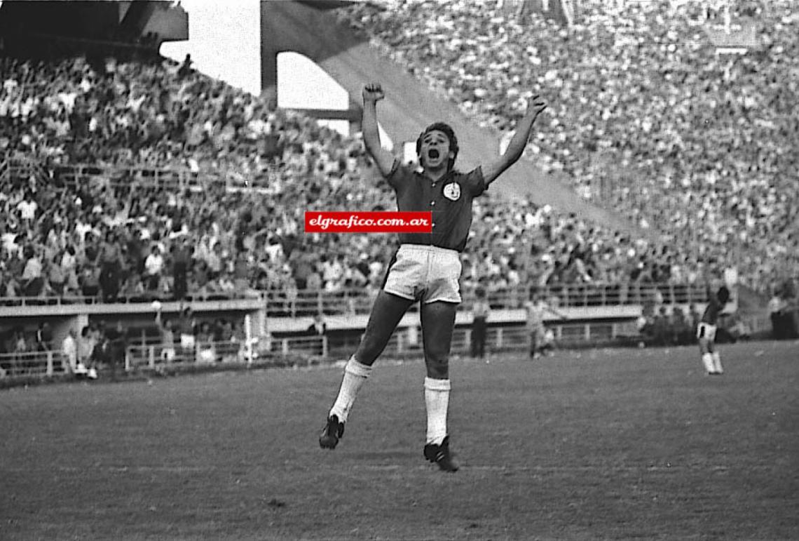 Imagen El grito del histórico gol.