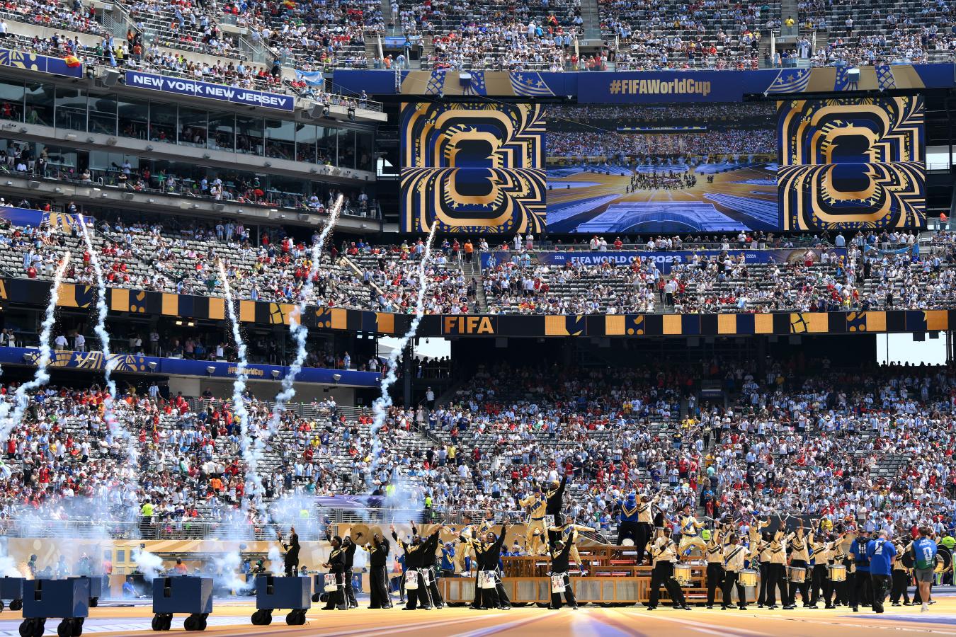 Imagen El MetLife Stadium, repleto antes de la gran final del Mundial.