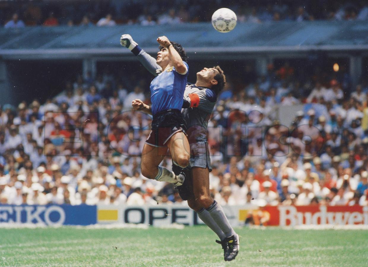 Imagen El gol de Diego a Inglaterra, un ícono para el fútbol mundial