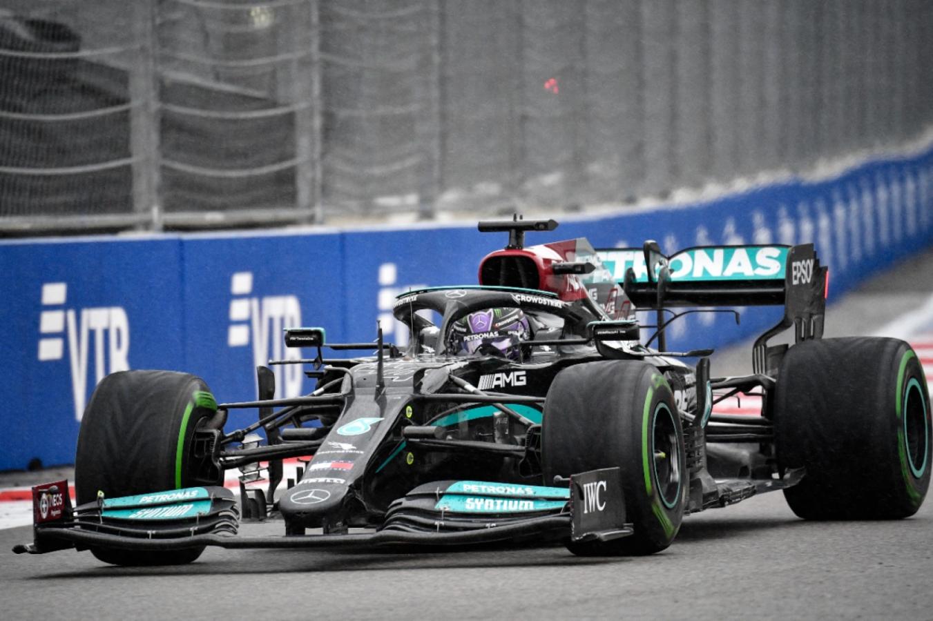 Hamilton llegó a las 100 victorias en la Fórmula 1 (AFP)