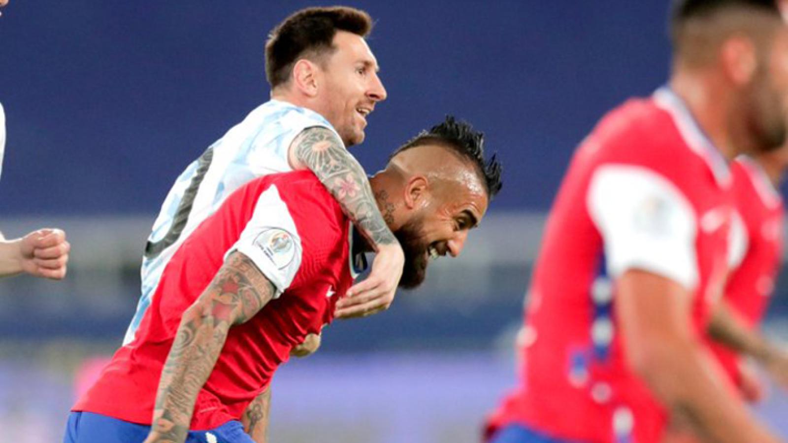 Imagen Para Vidal, Messi es "el mejor de la historia".