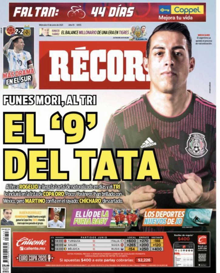 Rogelio Funes Mori será con seguridad convocado por Gerardo Martino
