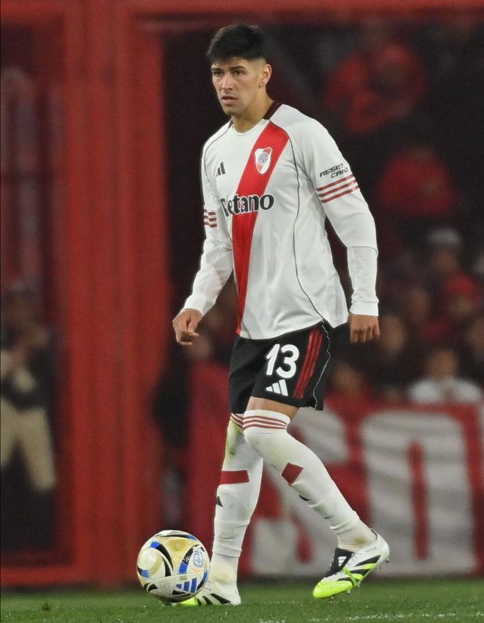 Imagen Lautaro Rivero tuvo un gran debut con la camiseta de River.