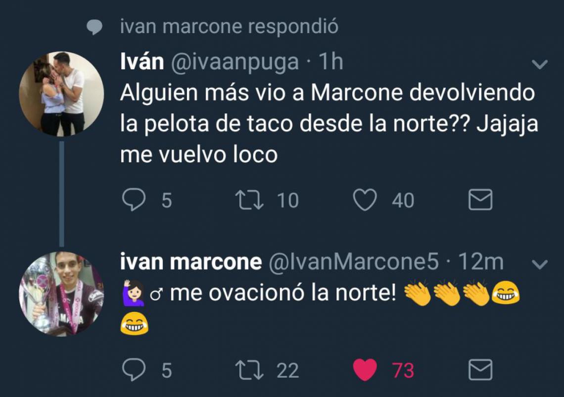 Imagen Marcnoe nunca ocultó su amor por Independiente. Sea el medio que sea.