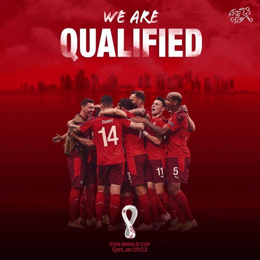 Imagen Suiza sacó boleto a Qatar 2022