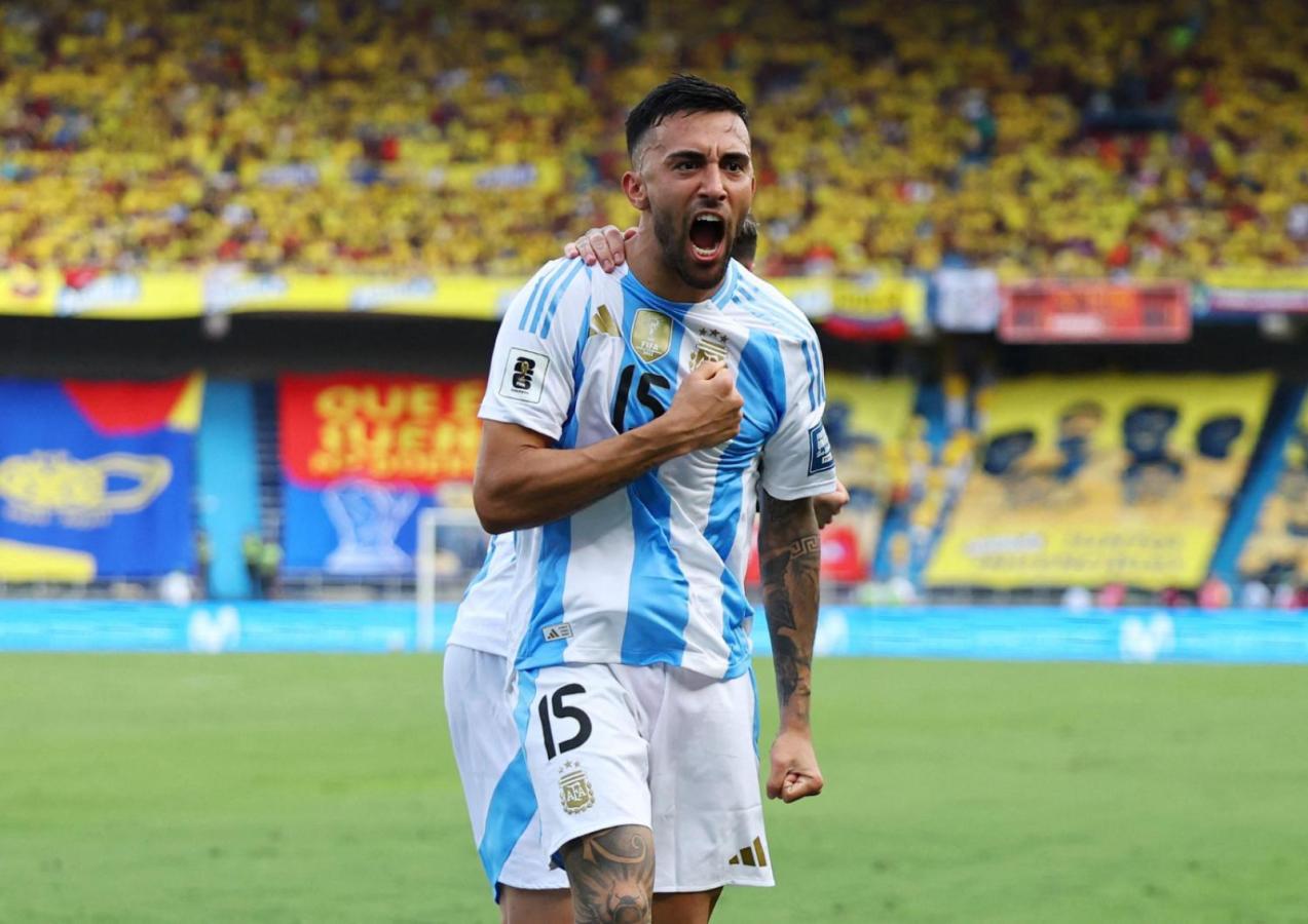 Imagen Nico González: tres semanas por una lesión muscular en el muslo.