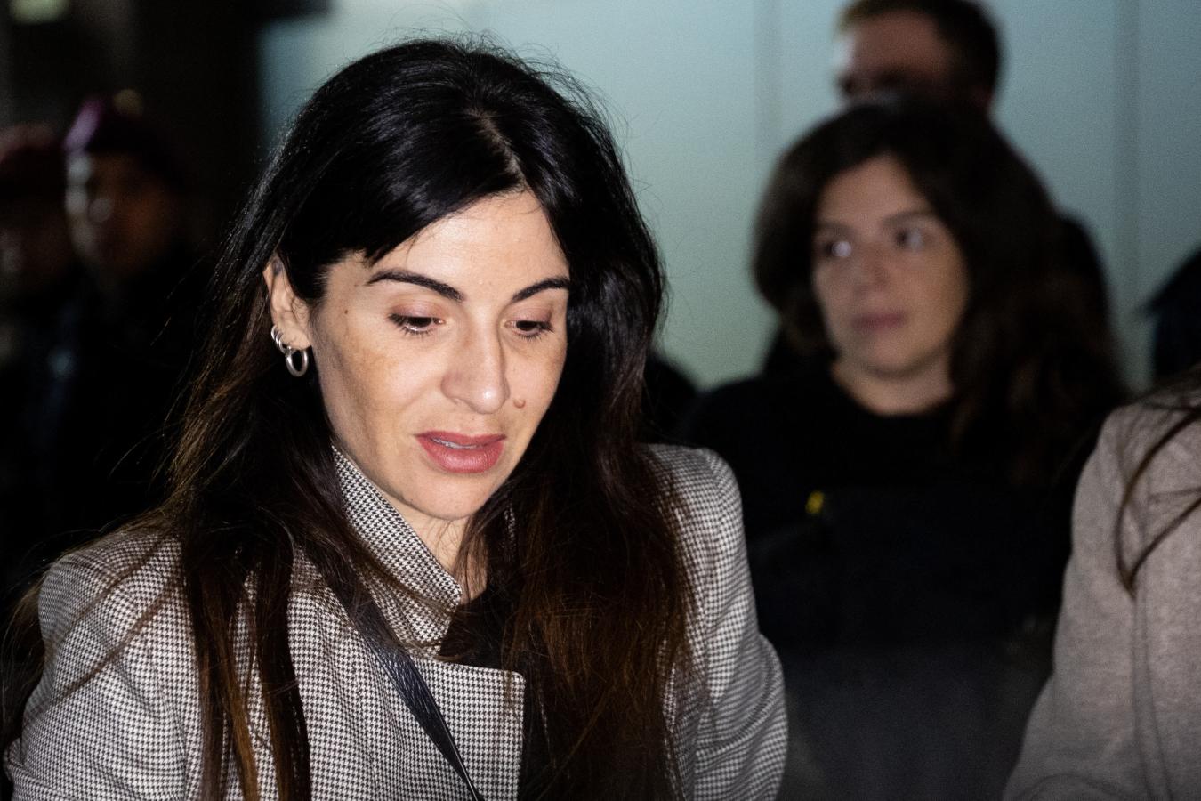Imagen Gianinna fue acompañada por Dalma, Benjamín y Claudia Villafañe.