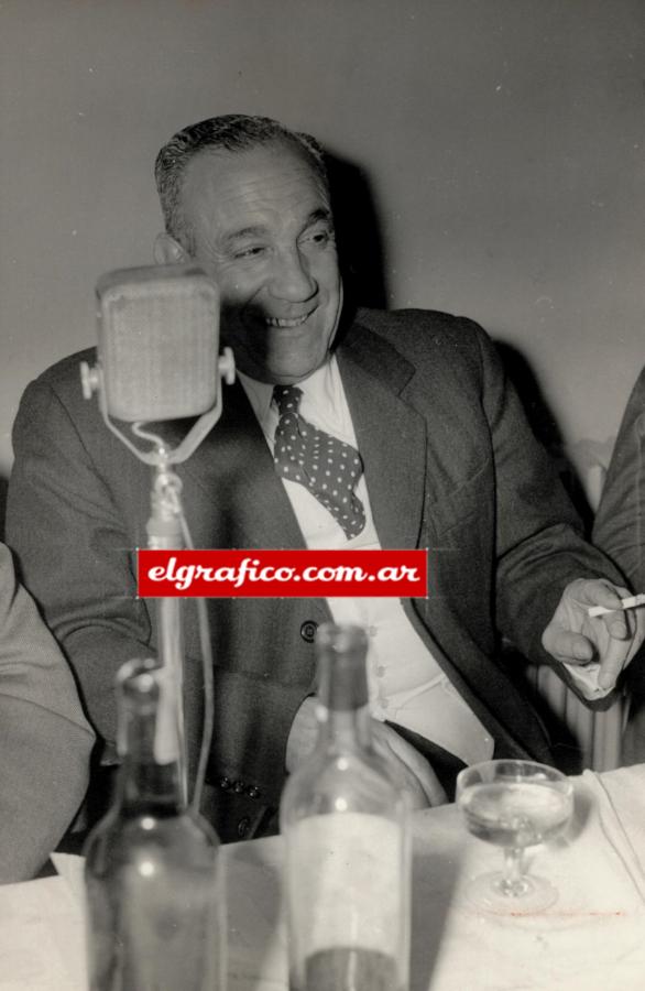 Imagen Ricardo Lorenzo en su cena de despedida de El Gráfico.