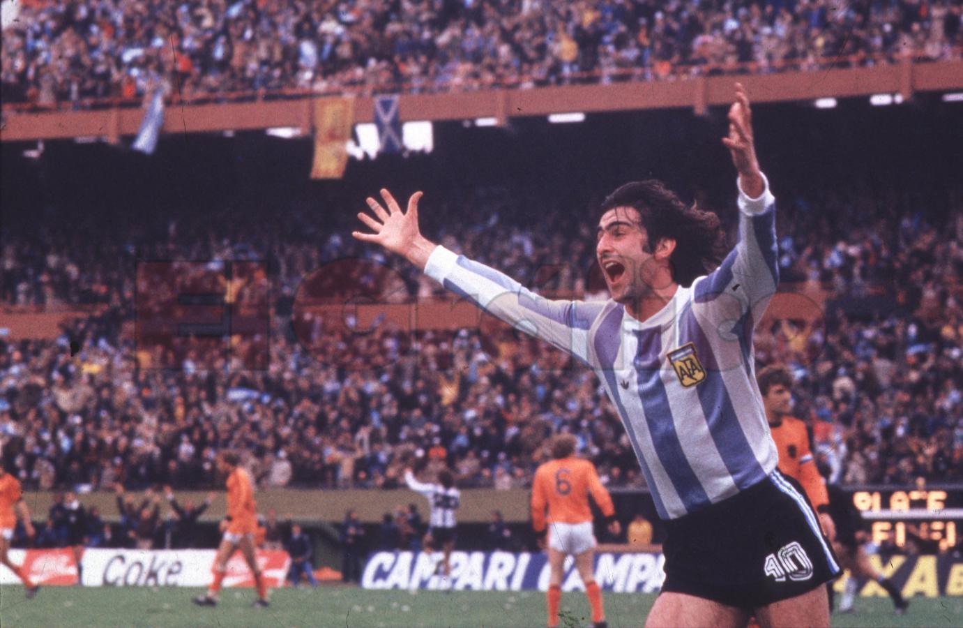 Kempes, figura del Mundial 1978