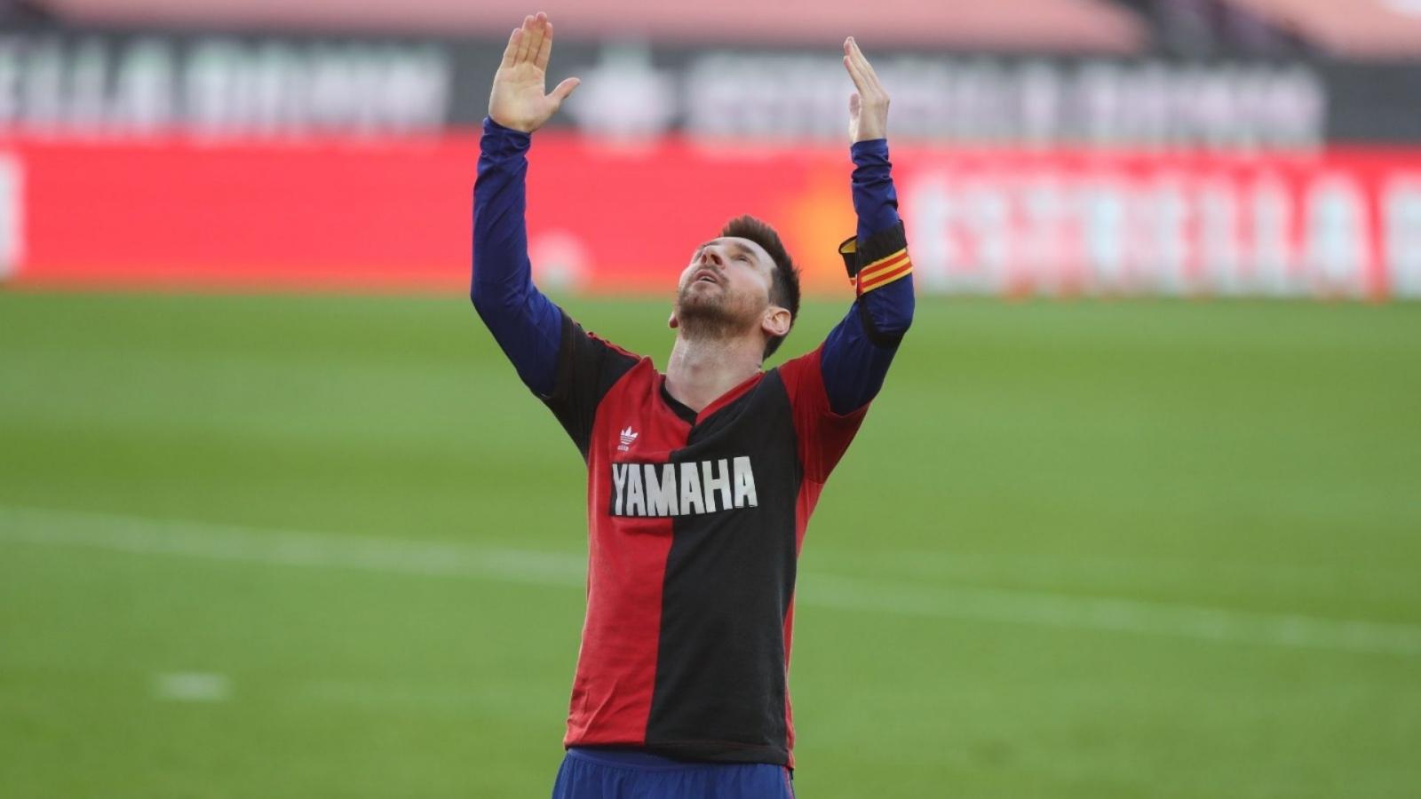 Imagen El homenaje de Messi a Maradona
