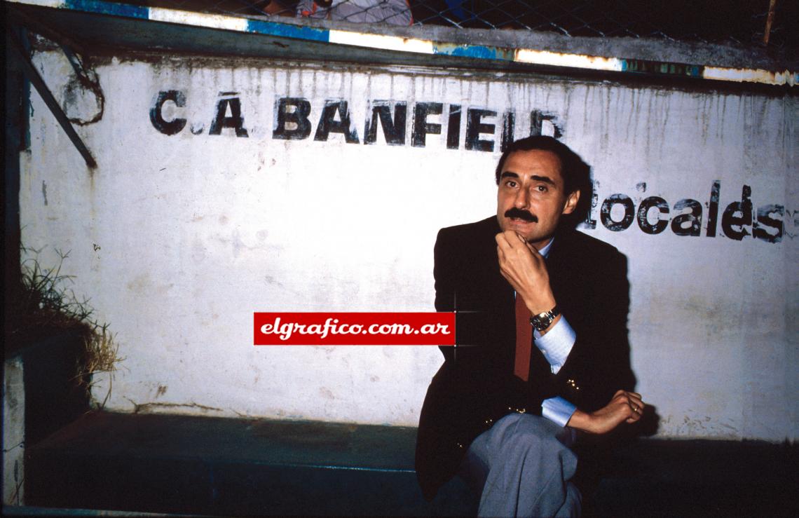 Imagen Banfield marcó su inicio como DT, por recomendación de Menotti.