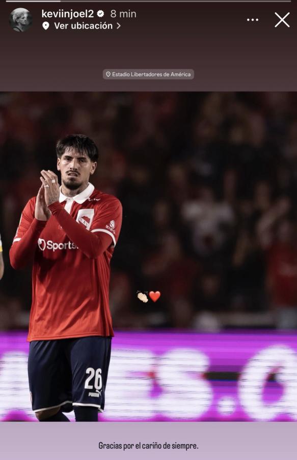 Imagen La historia que subió Lomónaco a su cuenta de Instagram.