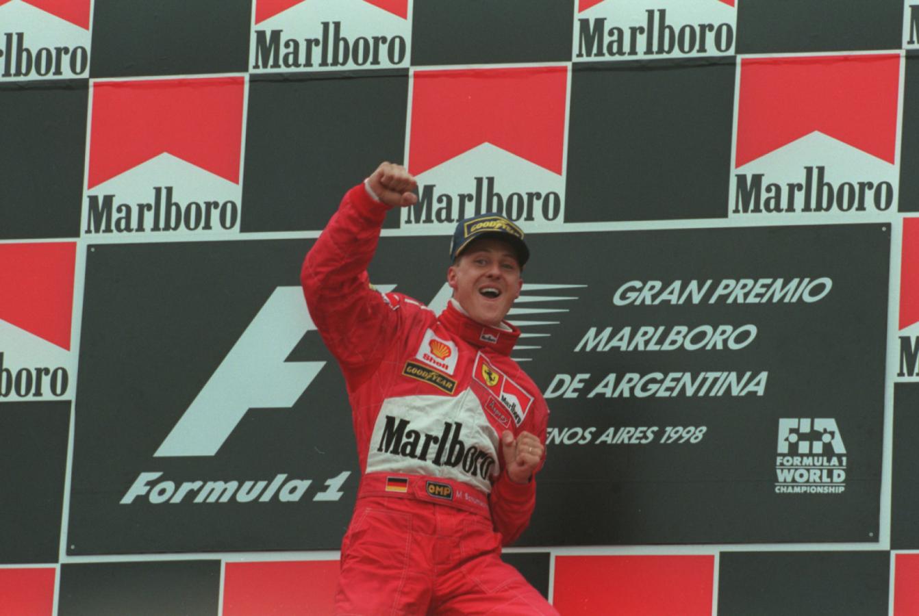 Imagen Michael Schumacher, último ganador de la Fórmula 1 en Buenos Aires, en 1998.
