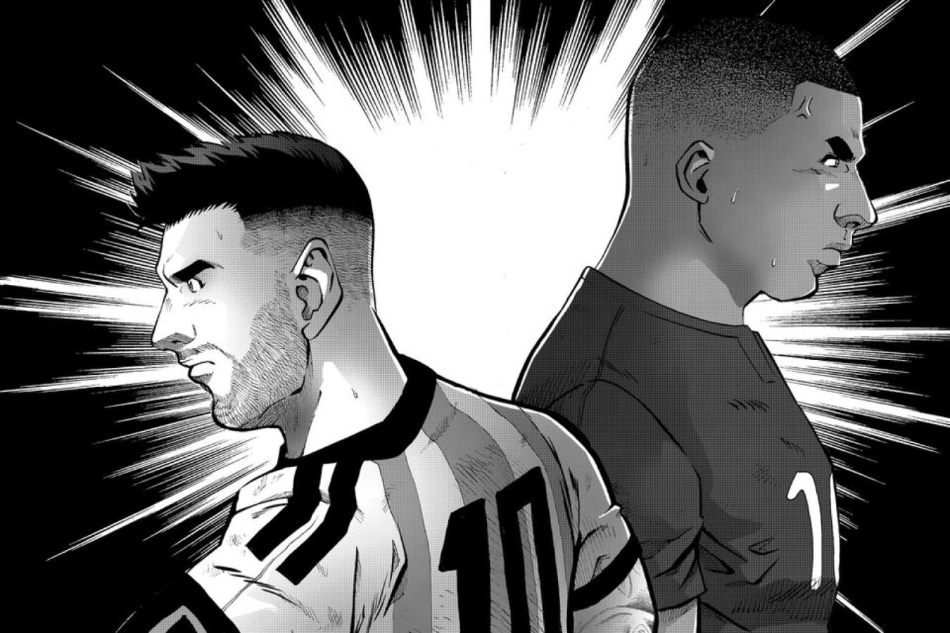 Imagen Messi y Kylian Mbappé, enfrentados en la final de la Copa del Mundo.