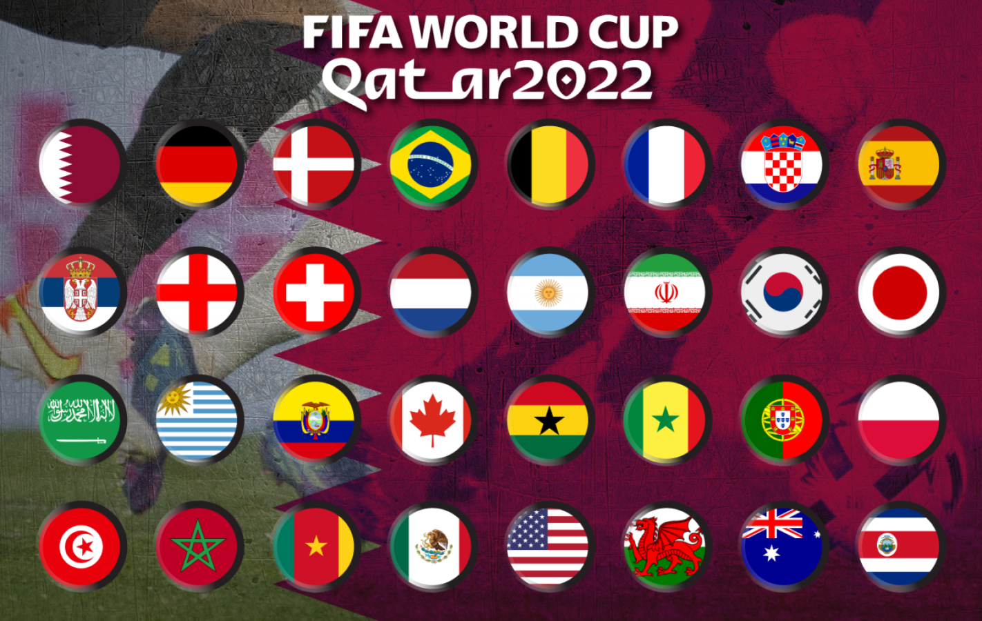 Los 32 clasificados a la Copa del Mundo - El Gráfico