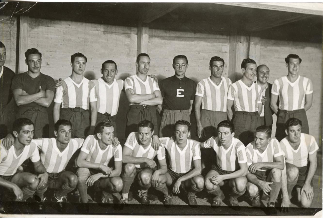 Imagen El equipo de Argentina en 1944 (archivo El Gráfico)