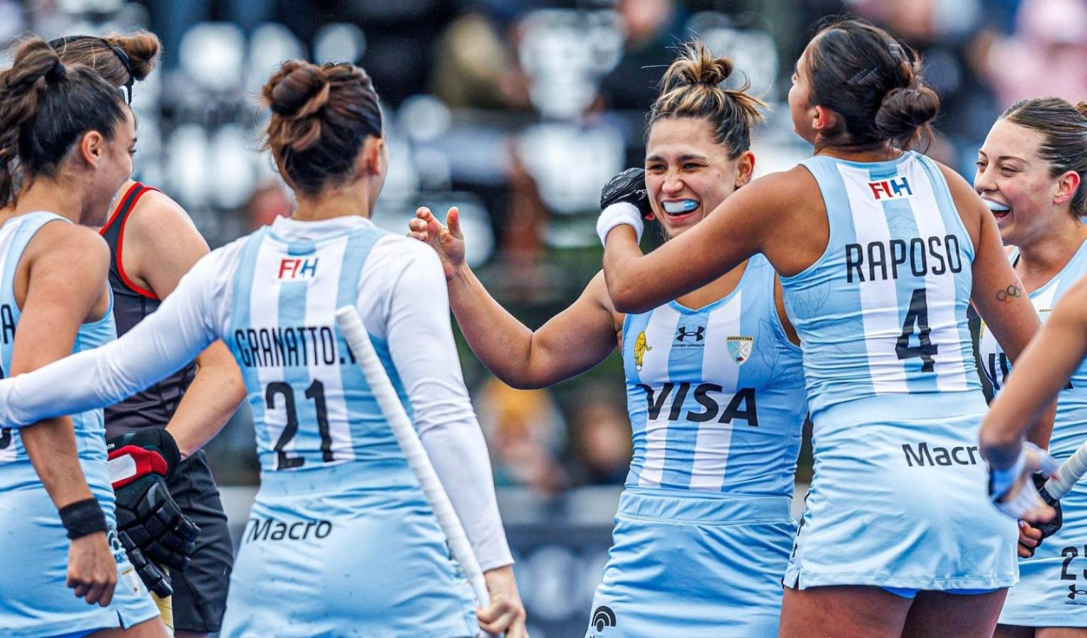 Imagen Gran presente del hockey argentino en la Copa Panamericana.