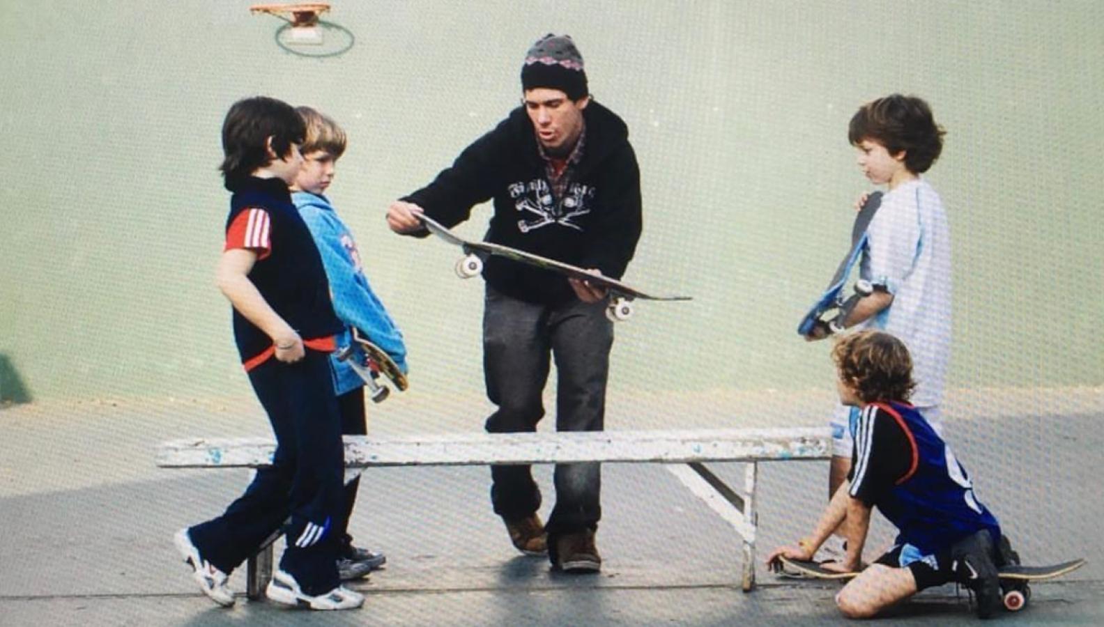 Imagen Martín fue pionero en dar clases de skate, allá por el 2000. Lo hizo durante casi una década y media.