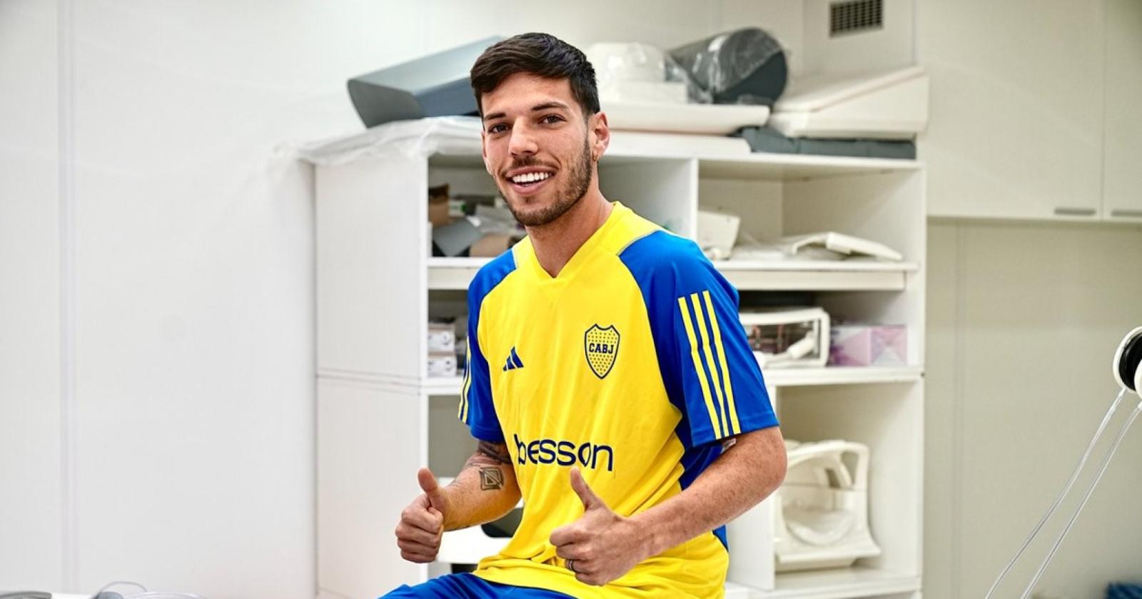 Imagen Agustín Martegani tendrá su debut en Boca.