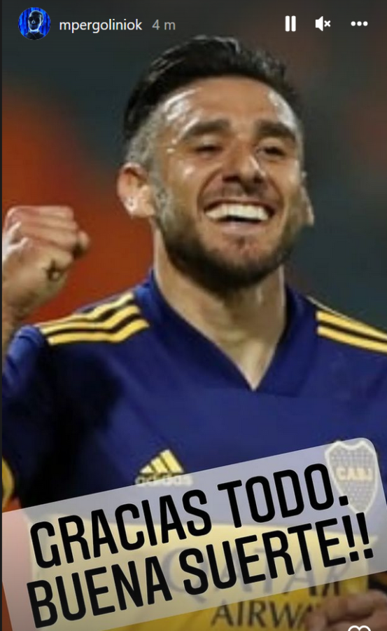 Imagen El saludo para Toto Salvio.