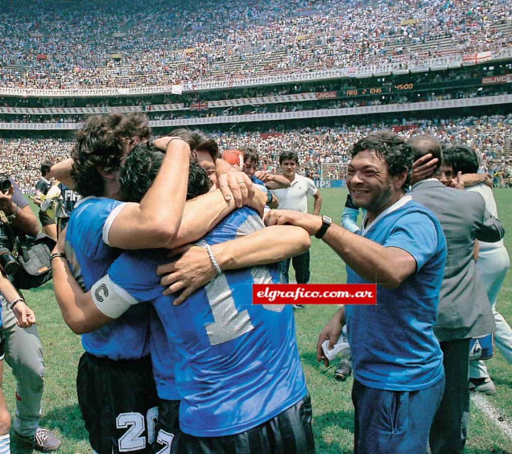 Imagen La gloria máxima, en el Mundial de México 86.