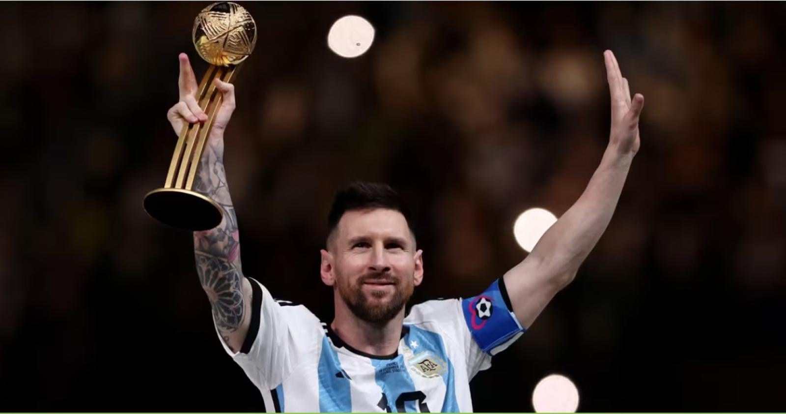 Imagen Messi gnador del Balón de Oro en 2014 y 2022 (foto)
