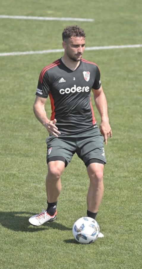 Imagen Sebastián Boselli se reincorporó a los entrenamientos en River.