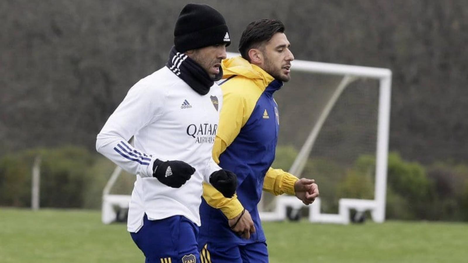Imagen Salvio y Tevez, futuro incierto