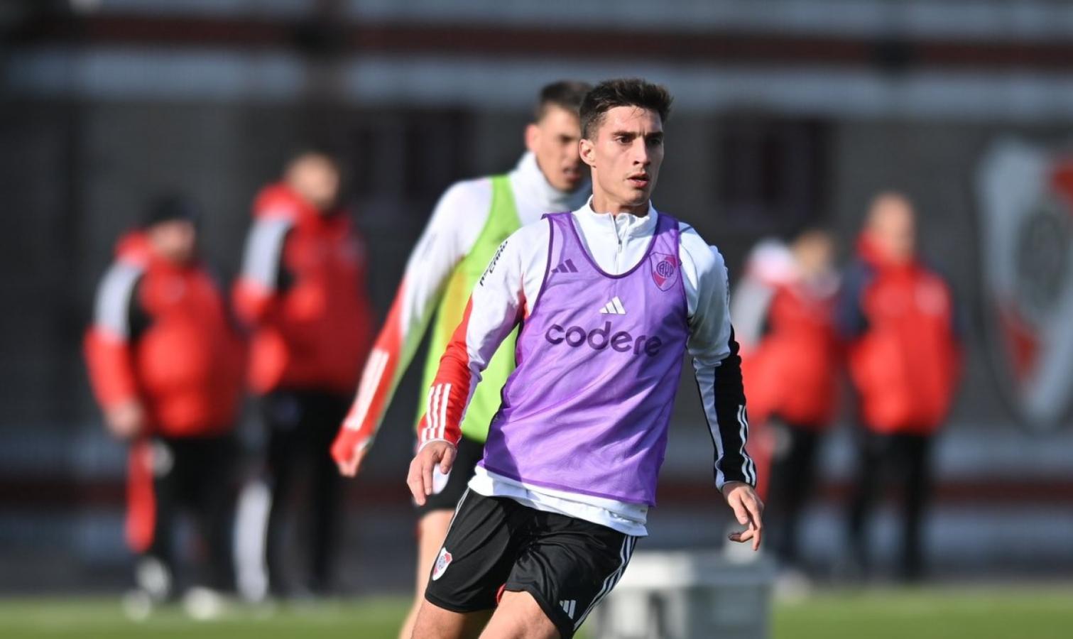 Imagen Federico Gattoni, otro de los nuevos que tendrán su bautismo ante Millonarios.