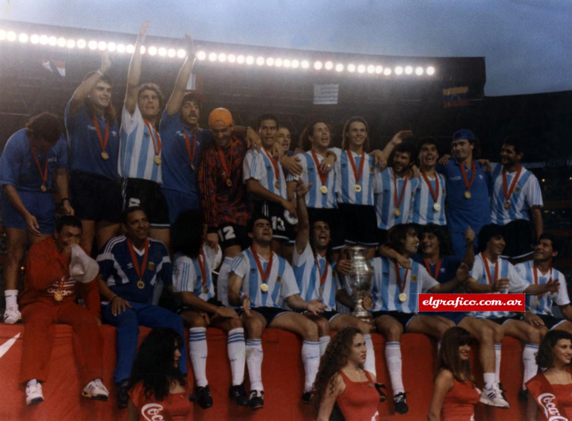 Imagen La Copa América de Ecuador de 1993 fue el último título que consiguió la Selección Mayor.