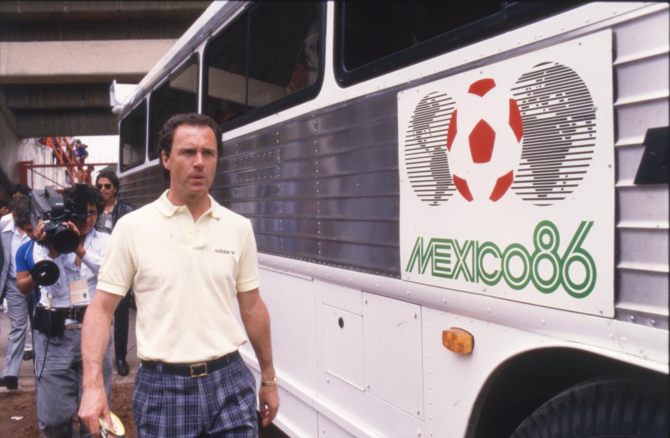 Imagen Beckenbauer en el Mundial de México 1986