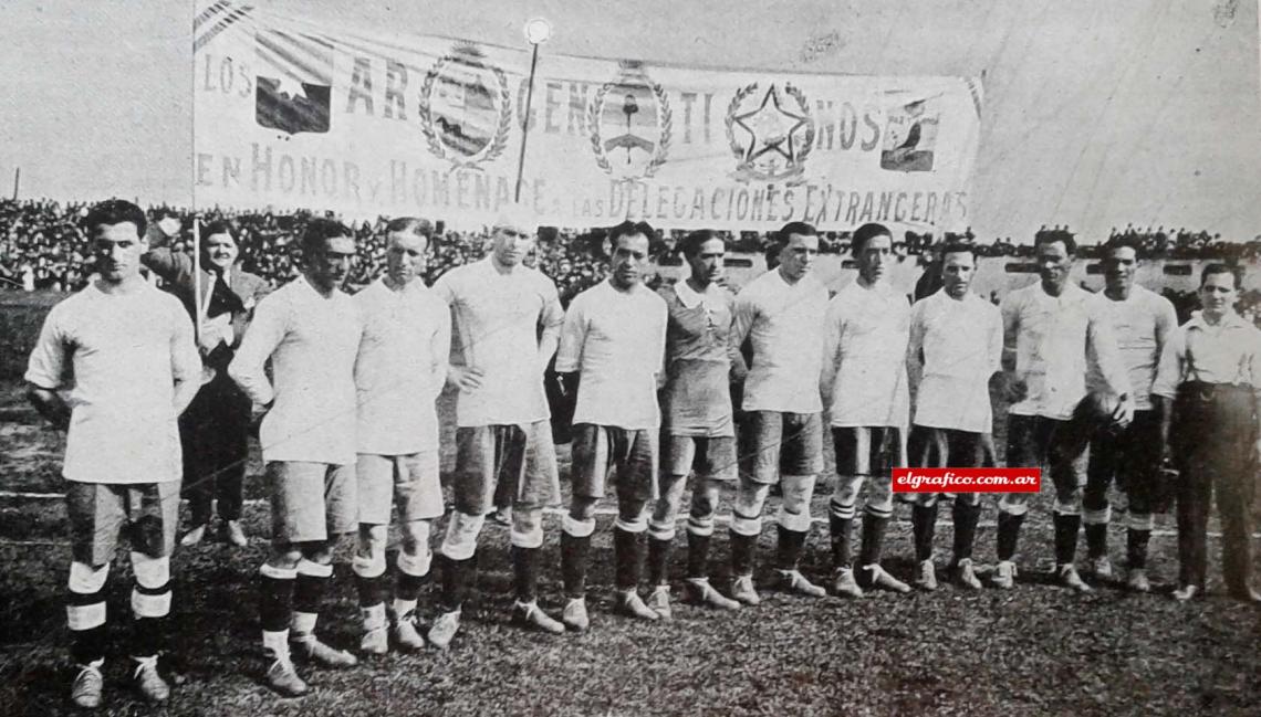 Imagen El team uruguayo.