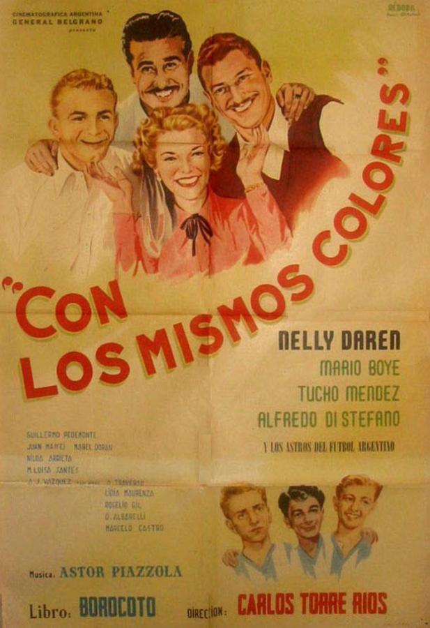 Imagen Afiche de la película "Con los mismos colores"