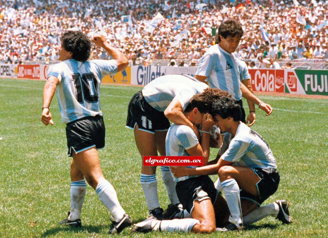 En treinta y seis partidos en la Selección, Brown convirtió solo un gol ."Estuve flojo para elegir no? El destino y Dios quisieron que fuera en la final".