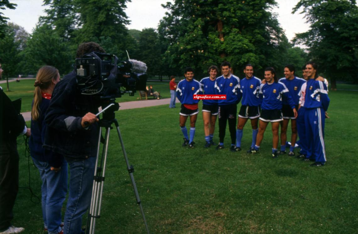 Imagen La Selección ya está en Inglaterra.