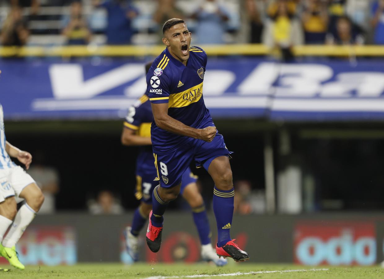 Imagen Los números de Ábila: disputó 83 partidos y anotó 36 goles en Boca. 