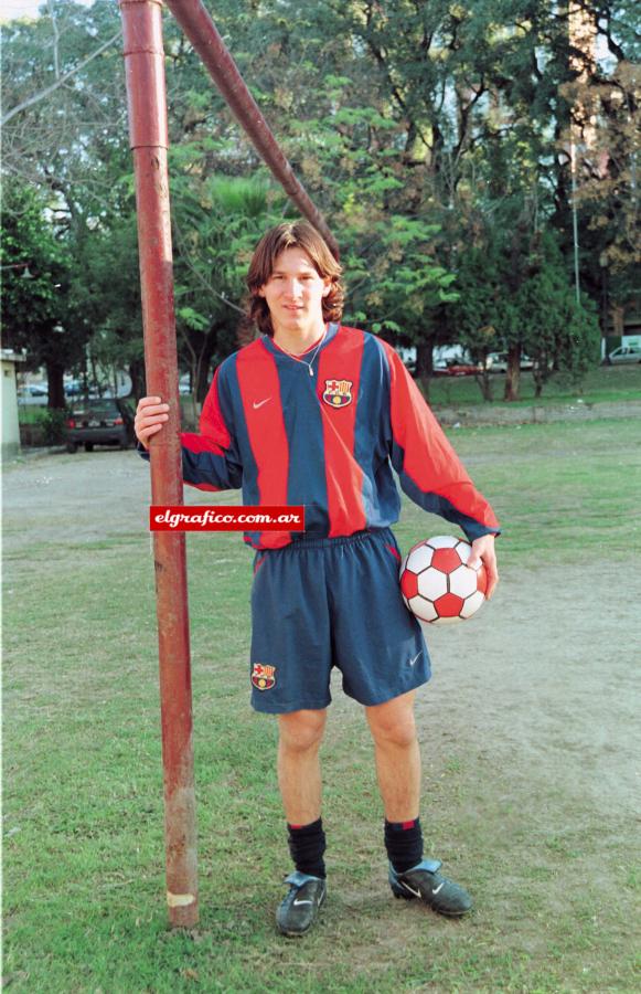 Ya con todo el conjunto de Barcelona, donde debutaría en Primera.