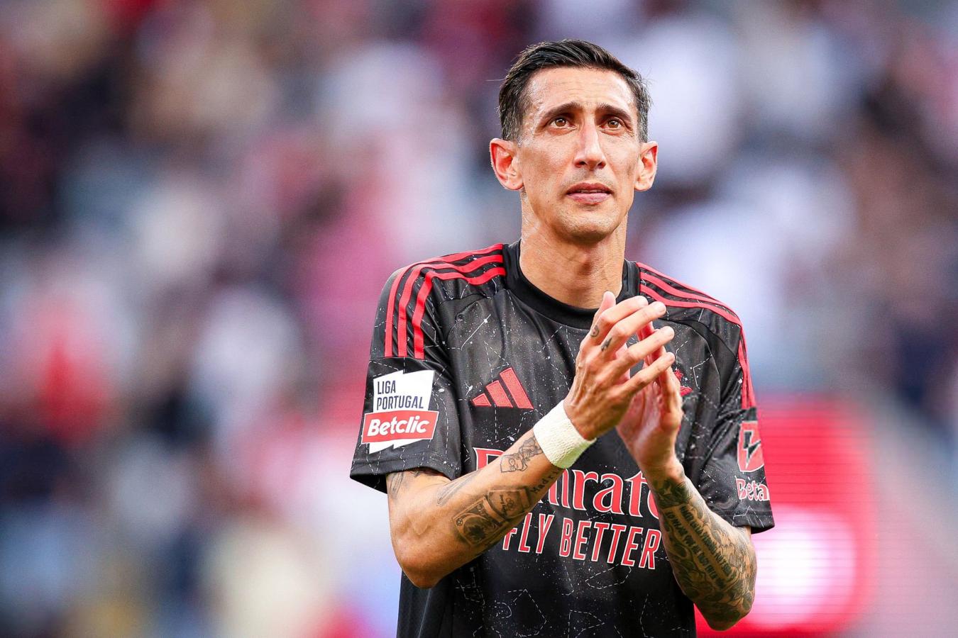 Imagen "Fue mi último partido de campeonato con esta camiseta", anunció Di María.