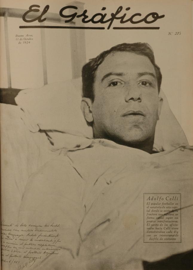 Imagen Adolfo Celli fue la portada del número 275 de El Gráfico