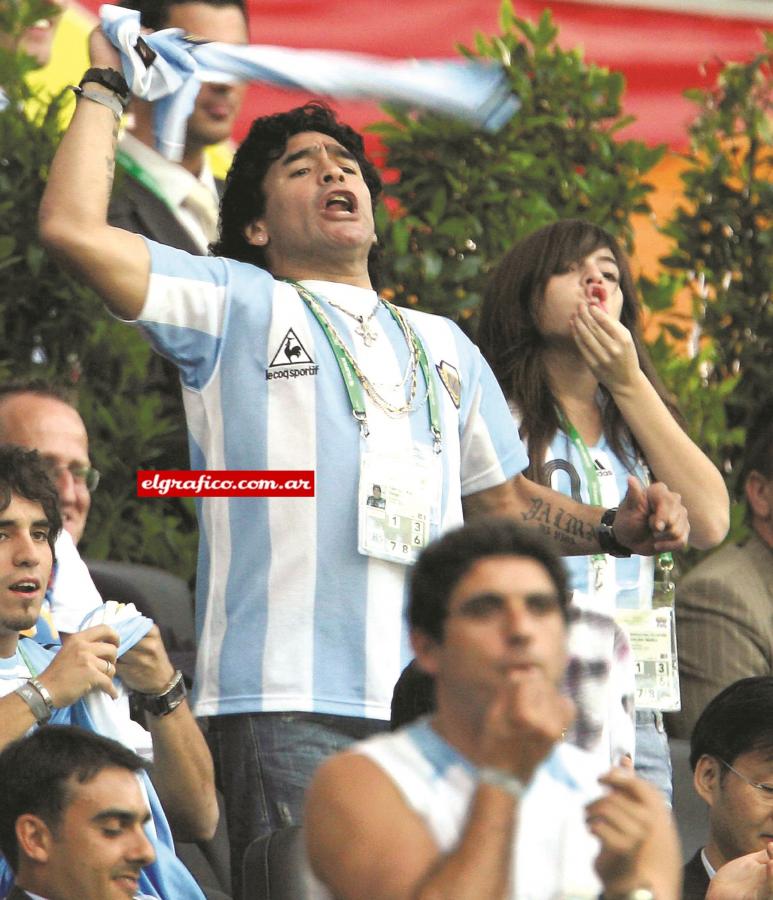 Imagen Como un hincha más en Alemania 2006.