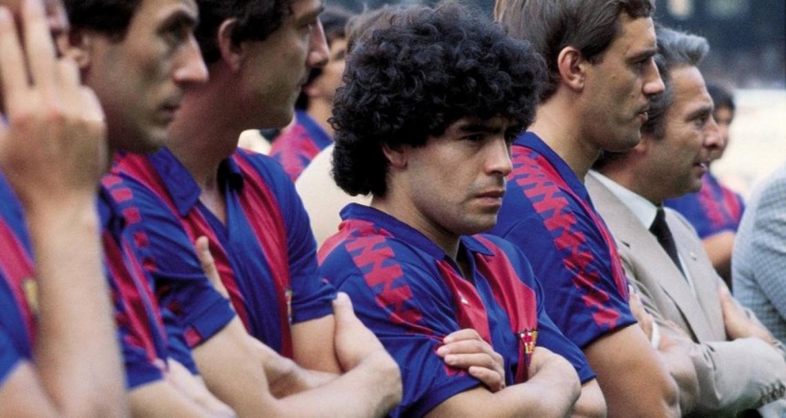 Imagen Maradona jugó en Barcelona de 1982 a 1984.
